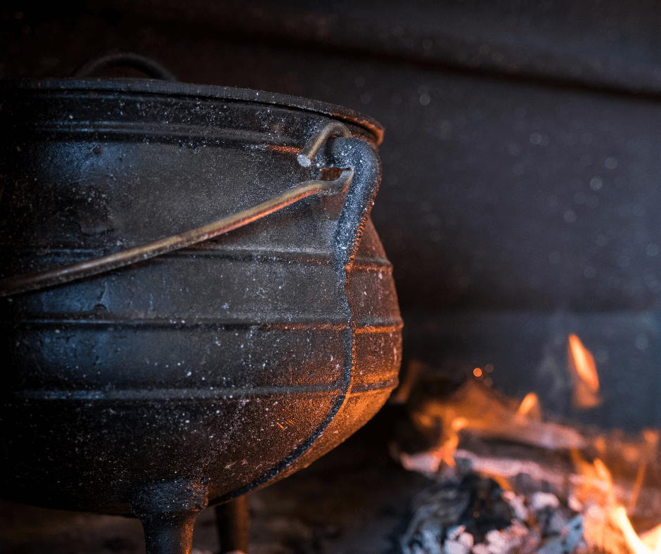 potjie pots for braai